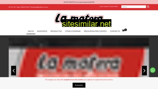 lamatera.com.ar alternative sites