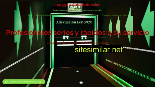 ley5920autoproteccion.com.ar alternative sites