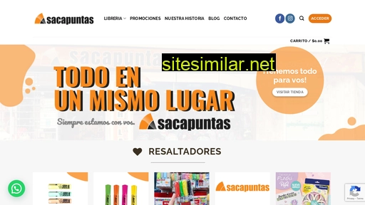 libreriasacapuntas.com.ar alternative sites