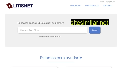 litisnet.com.ar alternative sites