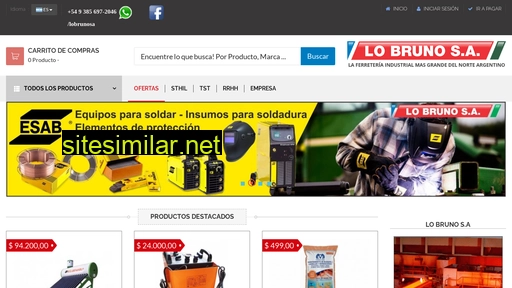 lobrunosa.com.ar alternative sites
