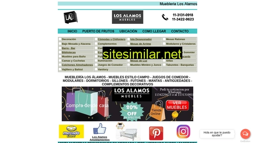 losalamos-muebles.com.ar alternative sites