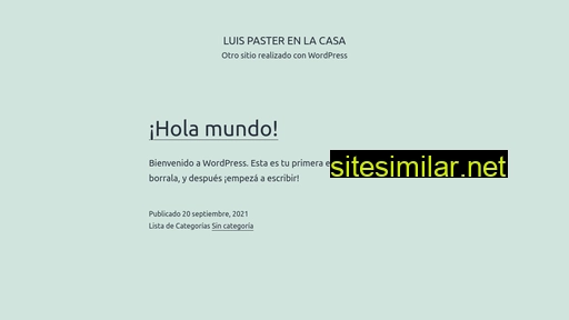 luispasteurencasa.com.ar alternative sites