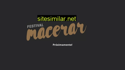 macerar.com.ar alternative sites