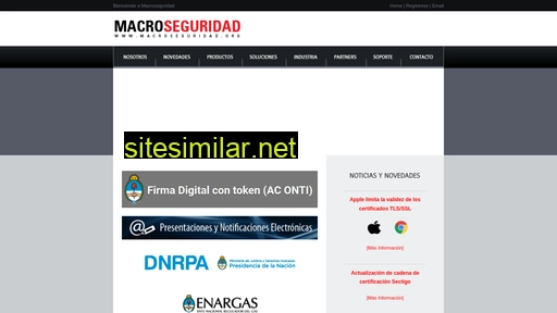 macroseguridad.com.ar alternative sites