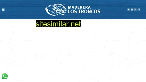 Madereralostroncos similar sites