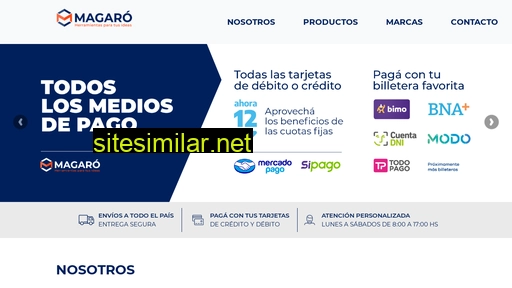 magaro.com.ar alternative sites