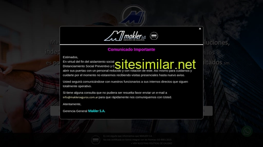 maklerseguros.com.ar alternative sites