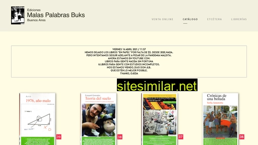 malaspalabrasbuks.com.ar alternative sites