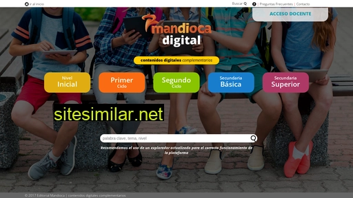 mandiocadigital.com.ar alternative sites