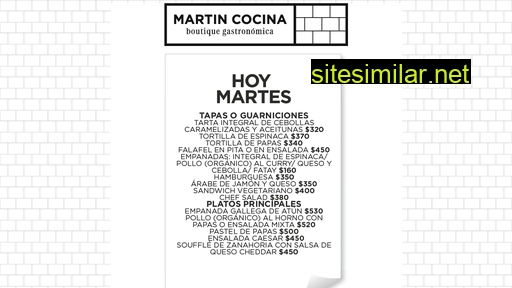 martincocina.com.ar alternative sites