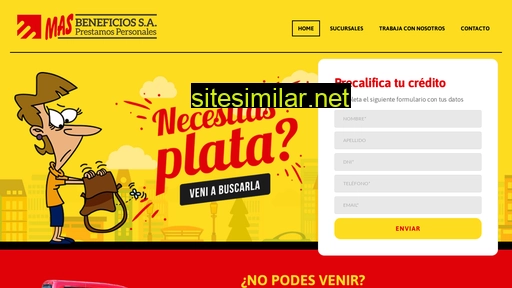 masbeneficios.com.ar alternative sites