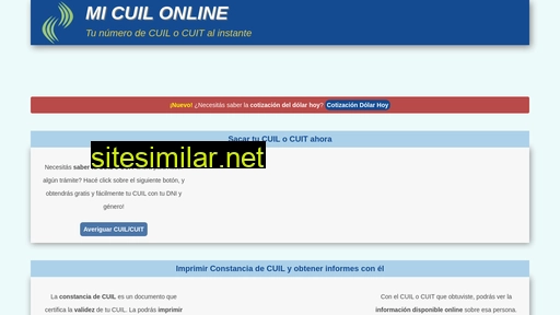 micuilonline.com.ar alternative sites