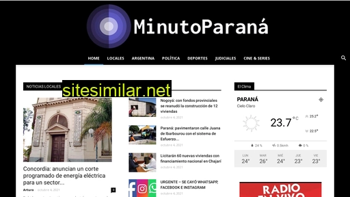 minutoparana.com.ar alternative sites