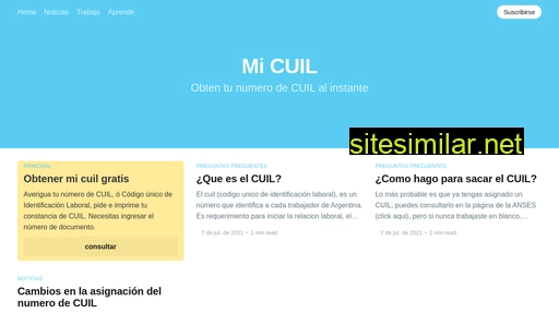 mi-cuil.com.ar alternative sites