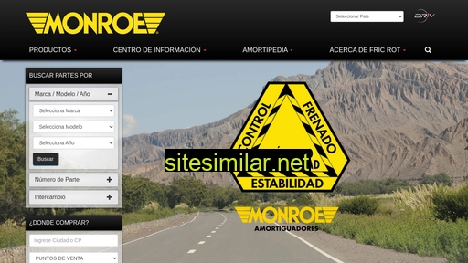 monroe.com.ar alternative sites
