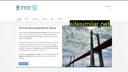 municipiodezarate.com.ar alternative sites