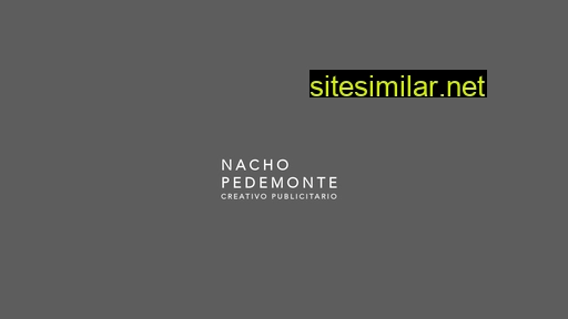 nachopedemonte.com.ar alternative sites