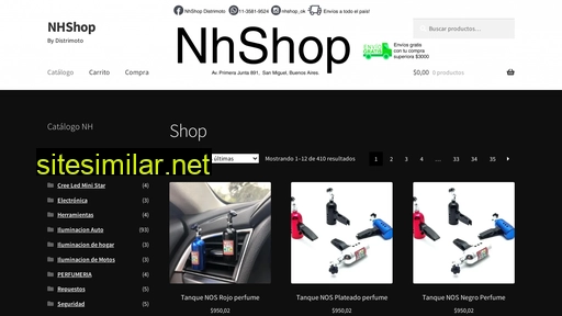 nhshop.com.ar alternative sites