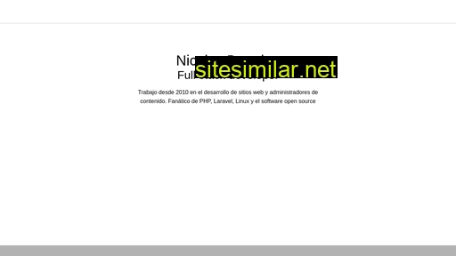 nicolasmd.com.ar alternative sites