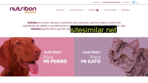 Nutribonmascotas similar sites