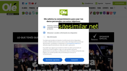 ole.com.ar alternative sites