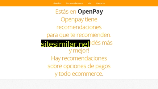 openpay.com.ar alternative sites