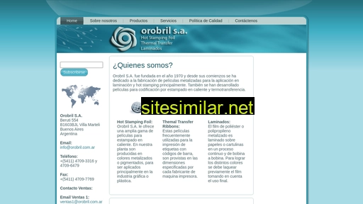 orobril.com.ar alternative sites