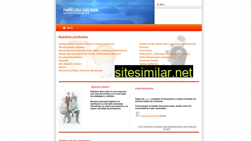 papelerasanjuan.com.ar alternative sites