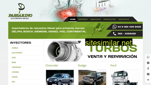 passarinodiesel.com.ar alternative sites