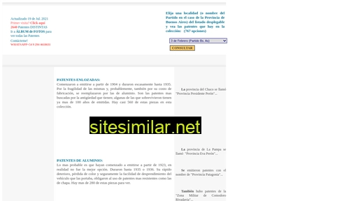 patentesargentinas.com.ar alternative sites