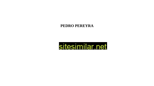 pedropereyra.com.ar alternative sites
