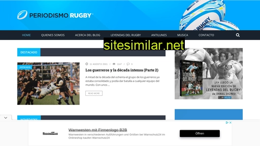 Periodismo-rugby similar sites