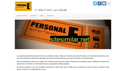 personalentertainer.com.ar alternative sites
