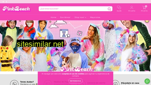 pinkbeach.com.ar alternative sites