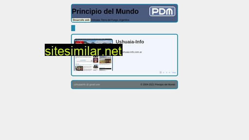 principiodelmundo.com.ar alternative sites