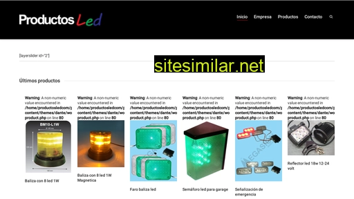Productosled similar sites