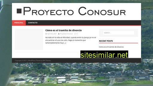 Proyectoconosur similar sites