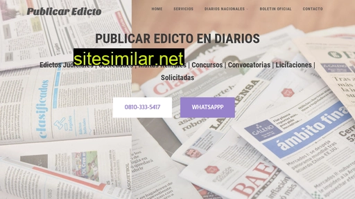 publicaredicto.com.ar alternative sites