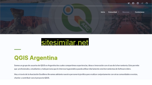 qgis.ar alternative sites