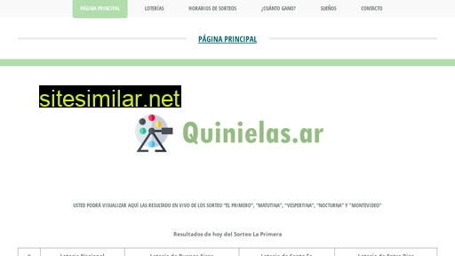 quinielas.ar alternative sites
