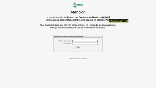 rcmail.mendoza.gov.ar alternative sites