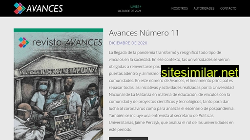 revistaavances.com.ar alternative sites