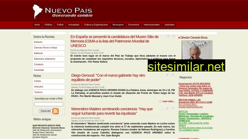 revistanuevopais.com.ar alternative sites