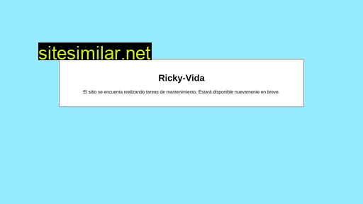 Ricky-vida similar sites