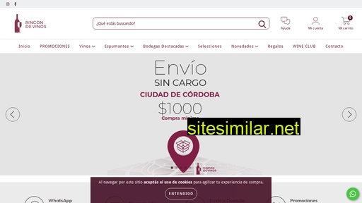rincondevinos.com.ar alternative sites