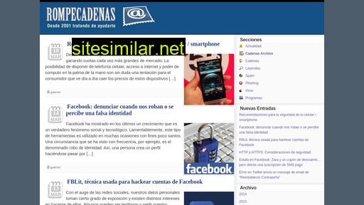 rompecadenas.com.ar alternative sites