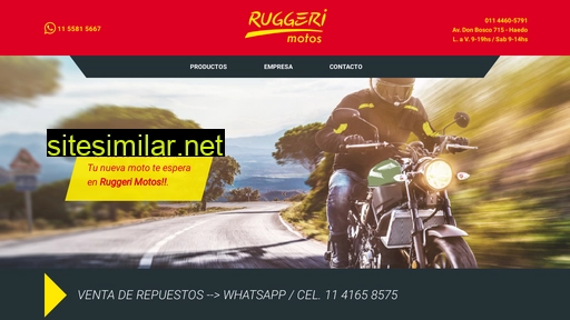ruggerimotos.com.ar alternative sites