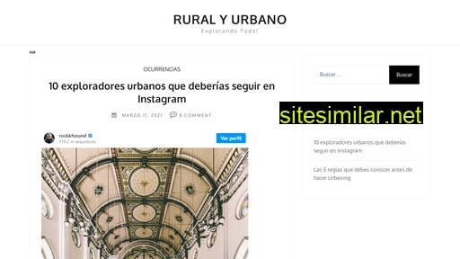 ruralyurbano.com.ar alternative sites