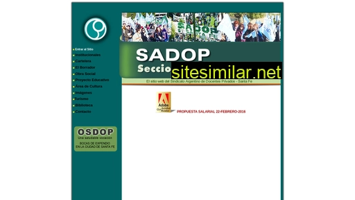 sadopsantafe.org.ar alternative sites